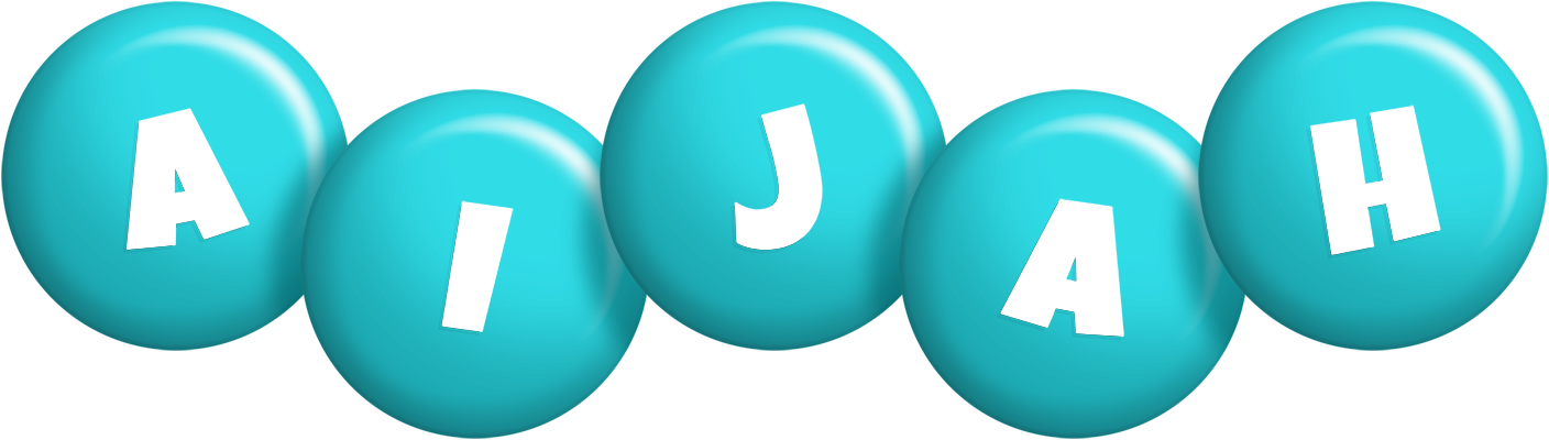 Aijah candy-azur logo