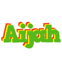 Aijah crocodile logo