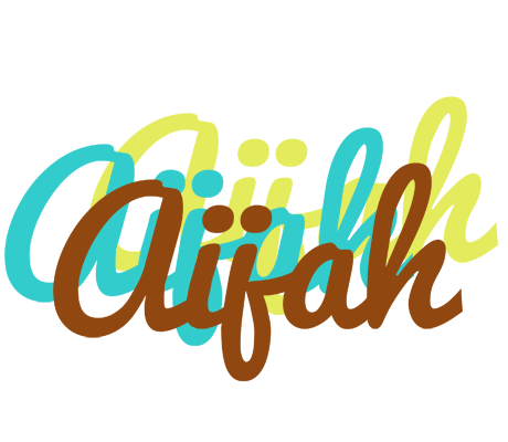Aijah cupcake logo