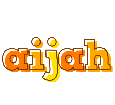 Aijah desert logo