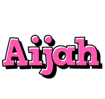 Aijah girlish logo