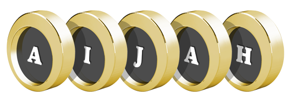 Aijah gold logo