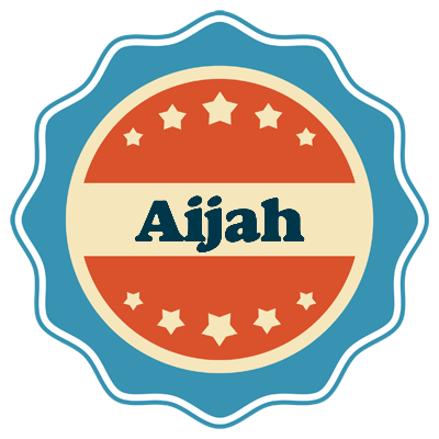 Aijah labels logo