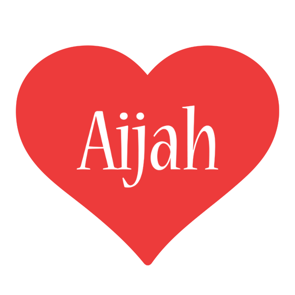 Aijah love logo