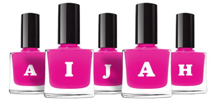 Aijah nails logo