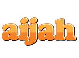 Aijah orange logo