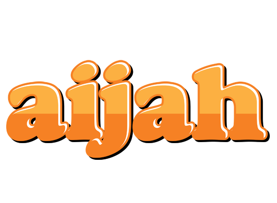 Aijah orange logo