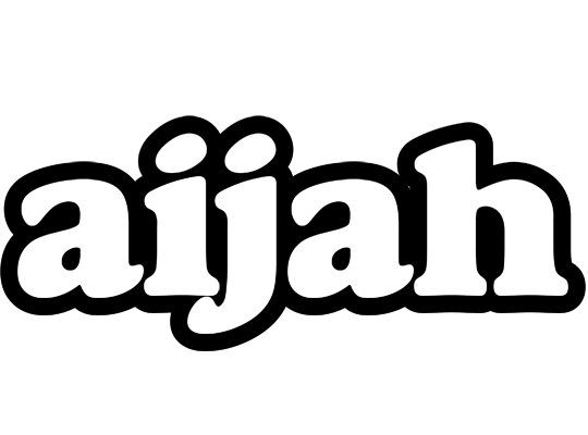 Aijah panda logo