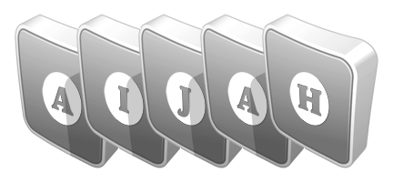 Aijah silver logo
