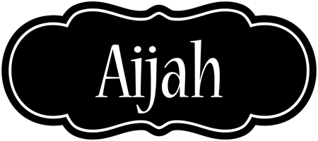 Aijah welcome logo