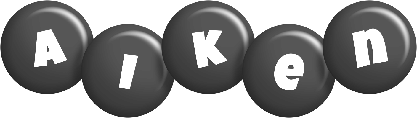 Aiken candy-black logo