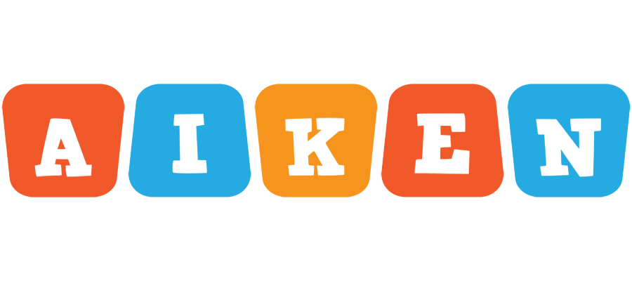 Aiken comics logo