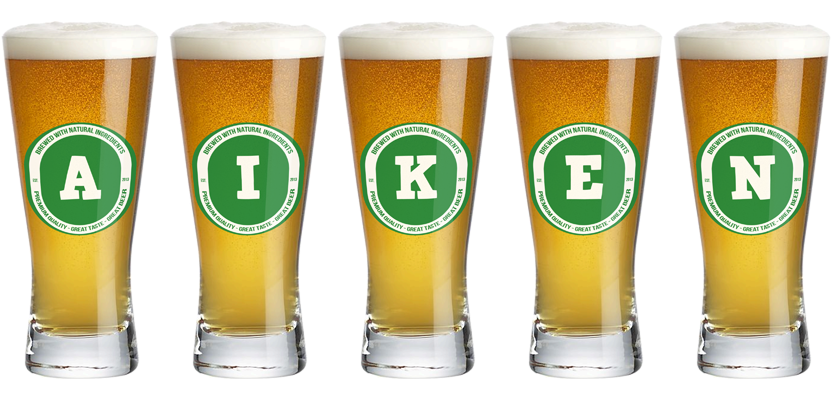 Aiken lager logo