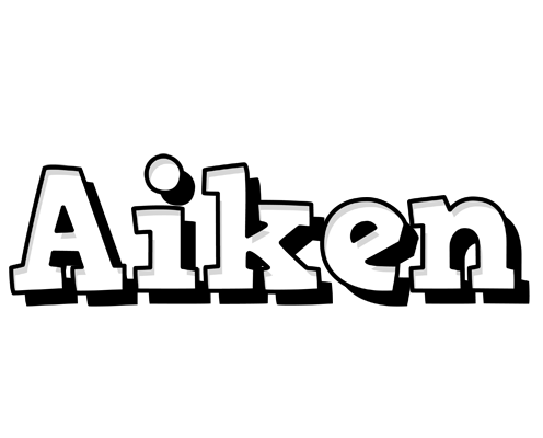 Aiken snowing logo