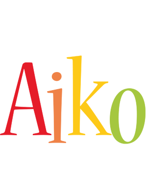 Aiko birthday logo