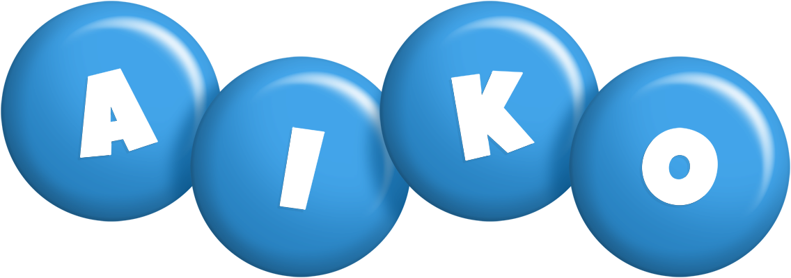 Aiko candy-blue logo
