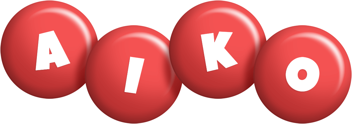 Aiko candy-red logo