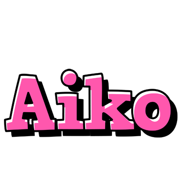 Aiko girlish logo