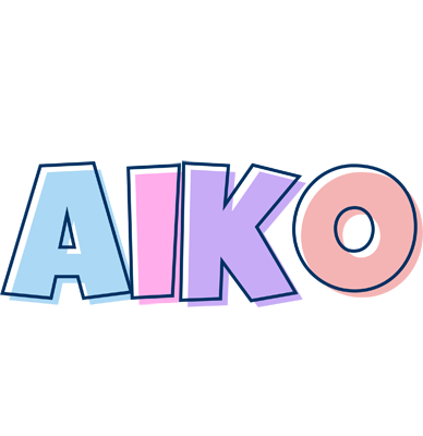 Aiko pastel logo