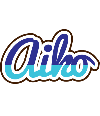 Aiko raining logo