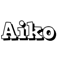 Aiko snowing logo