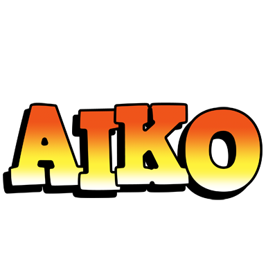 Aiko sunset logo