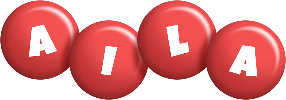 Aila candy-red logo