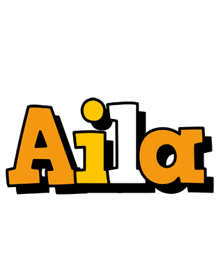 Aila cartoon logo