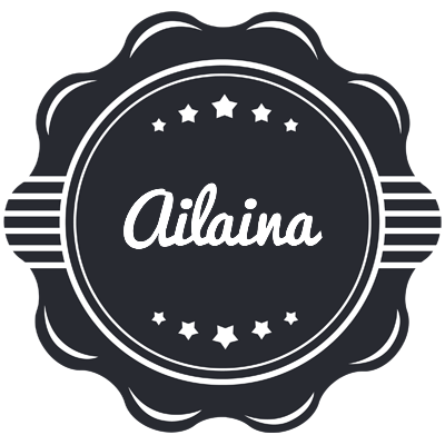 Ailaina badge logo