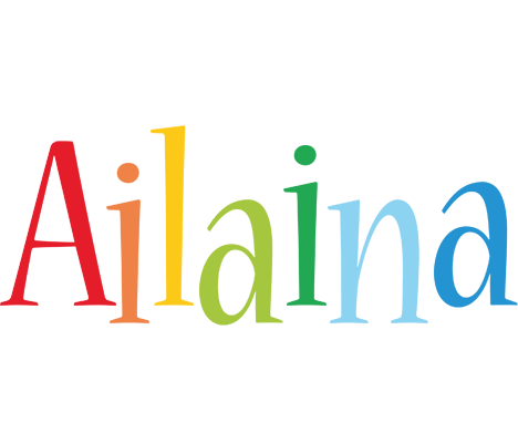 Ailaina birthday logo
