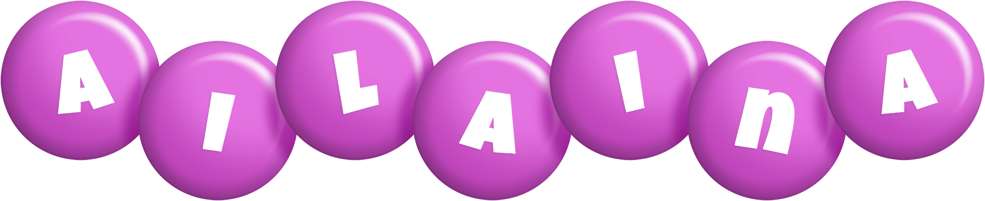 Ailaina candy-purple logo