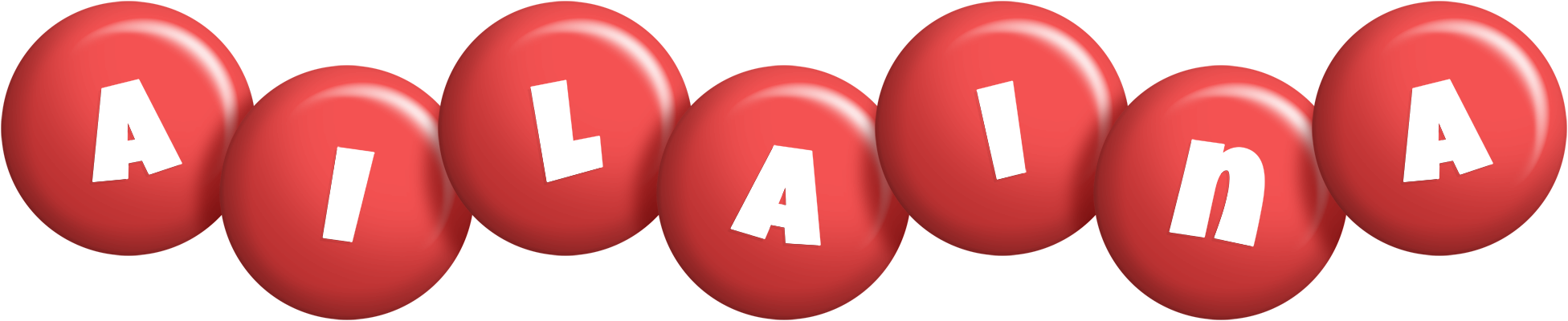 Ailaina candy-red logo