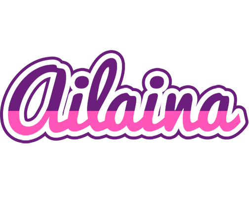 Ailaina cheerful logo