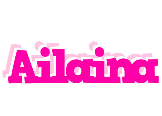 Ailaina dancing logo