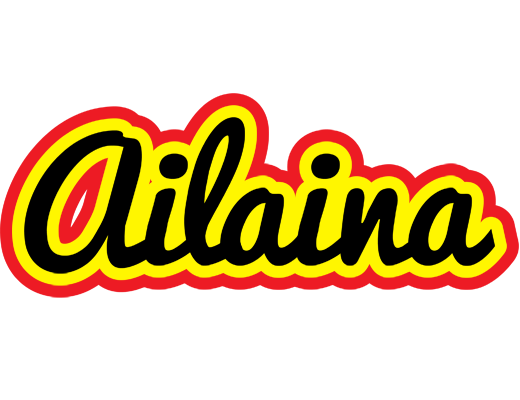 Ailaina flaming logo