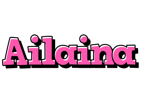 Ailaina girlish logo