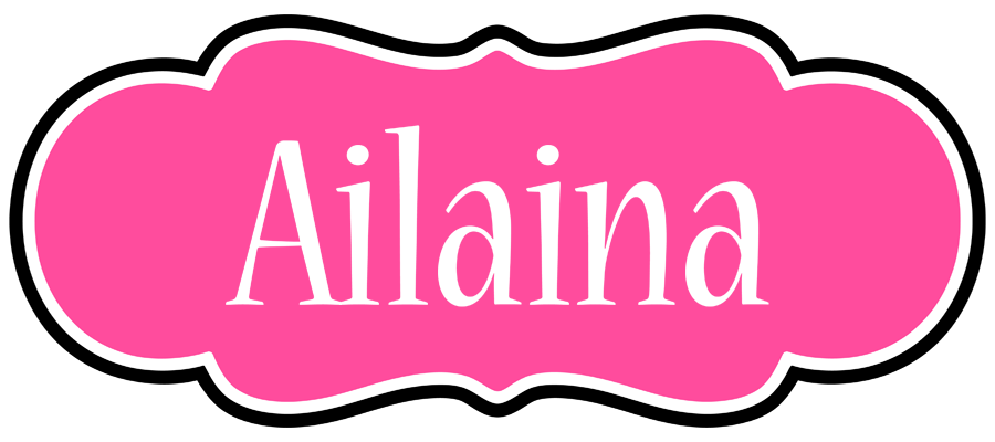 Ailaina invitation logo