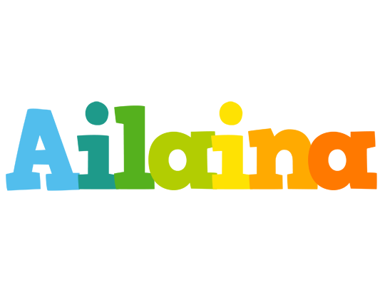 Ailaina rainbows logo