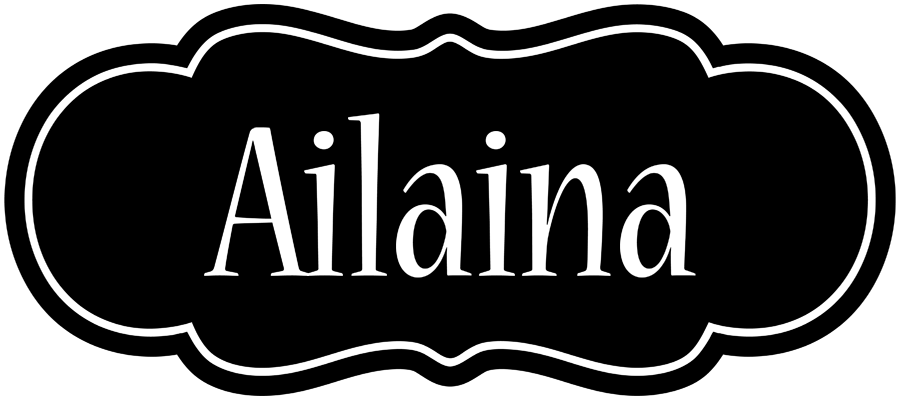 Ailaina welcome logo