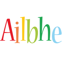 Ailbhe birthday logo