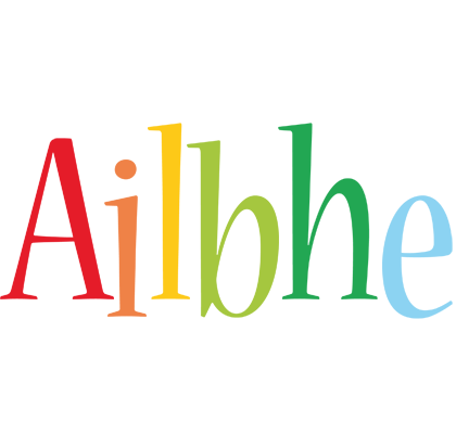 Ailbhe birthday logo