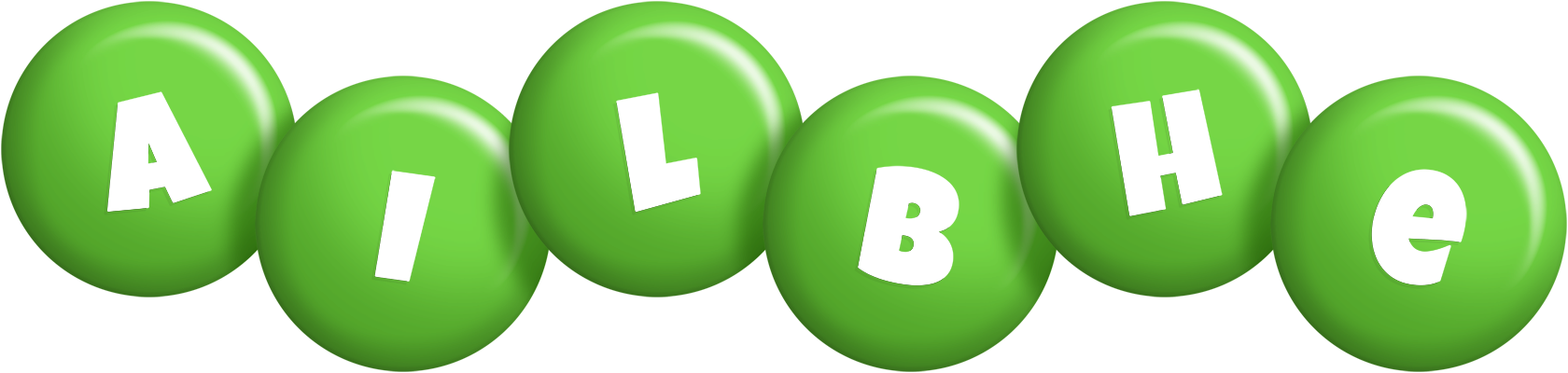 Ailbhe candy-green logo