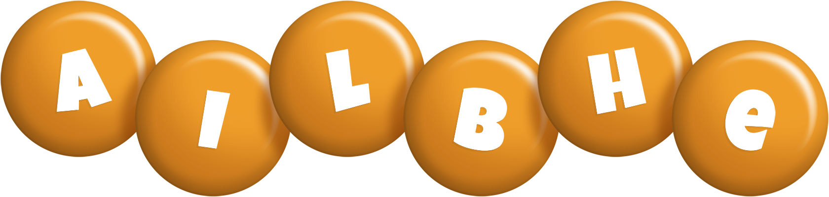 Ailbhe candy-orange logo