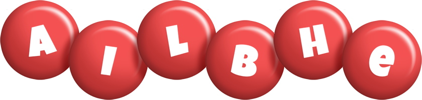 Ailbhe candy-red logo