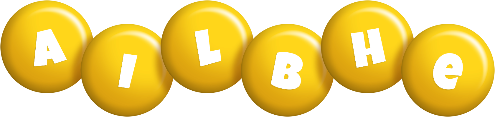 Ailbhe candy-yellow logo