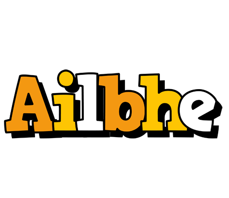 Ailbhe cartoon logo
