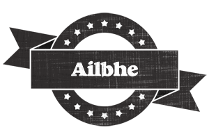 Ailbhe grunge logo