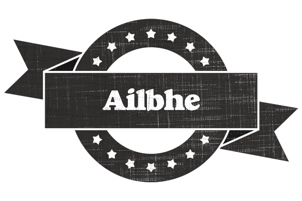 Ailbhe grunge logo