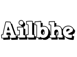 Ailbhe snowing logo