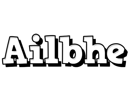 Ailbhe snowing logo